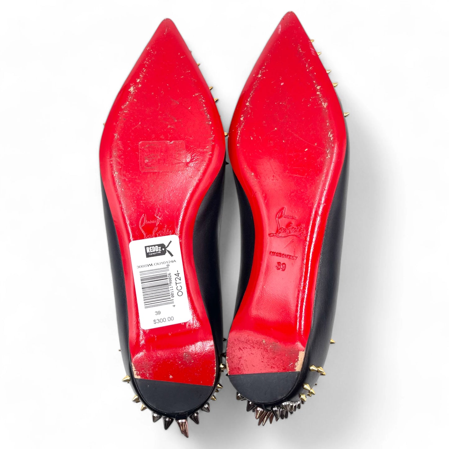 Louboutin Spike Point Flats