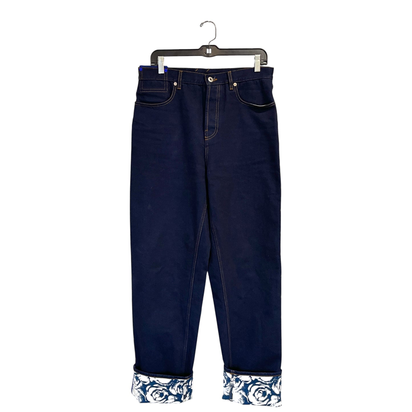 Burberry Denim Jeans Patterned Cuff