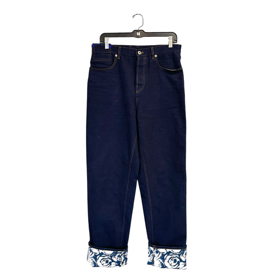 Burberry Denim Jeans Patterned Cuff