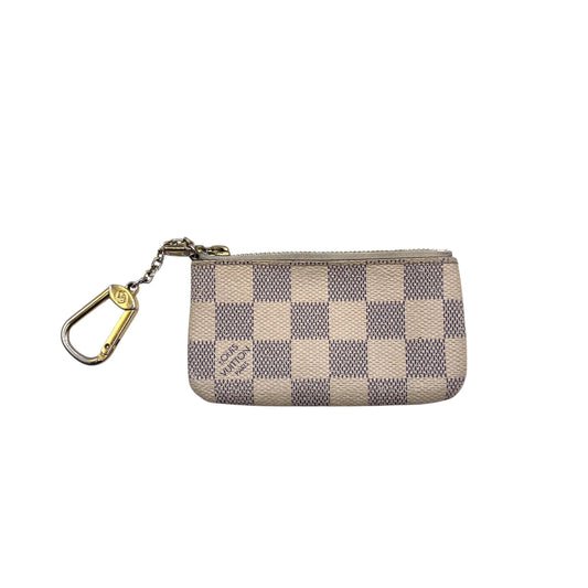 L.V. Key Pouch Damier Azur