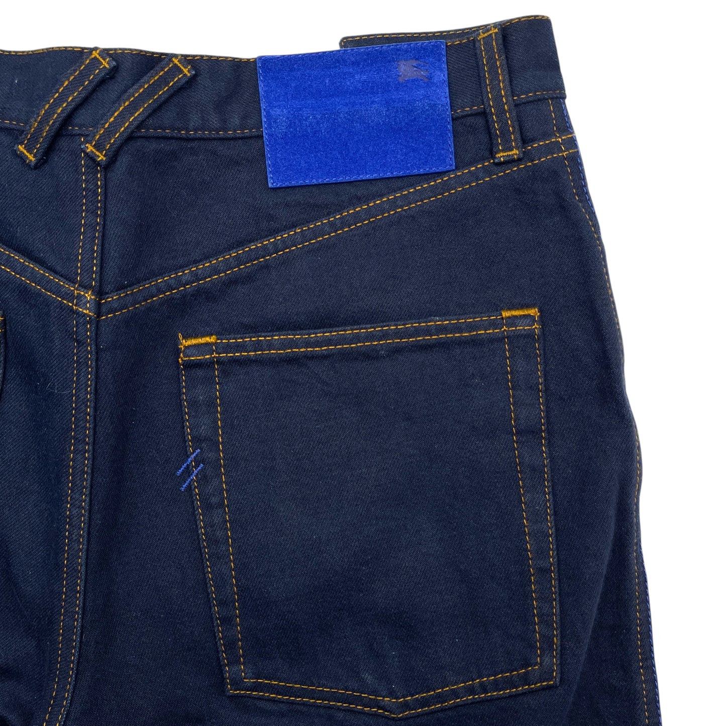 Burberry Denim Jeans Patterned Cuff