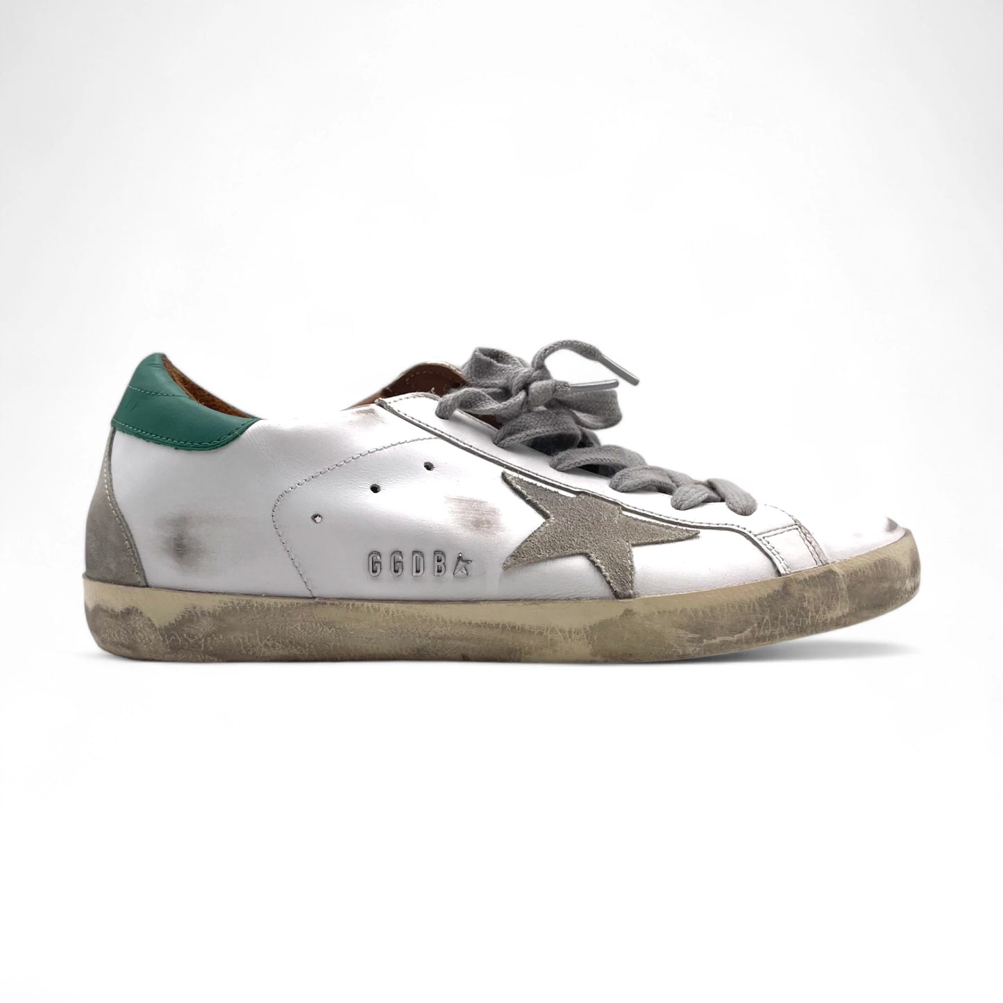 Golden Goose White Grey Star