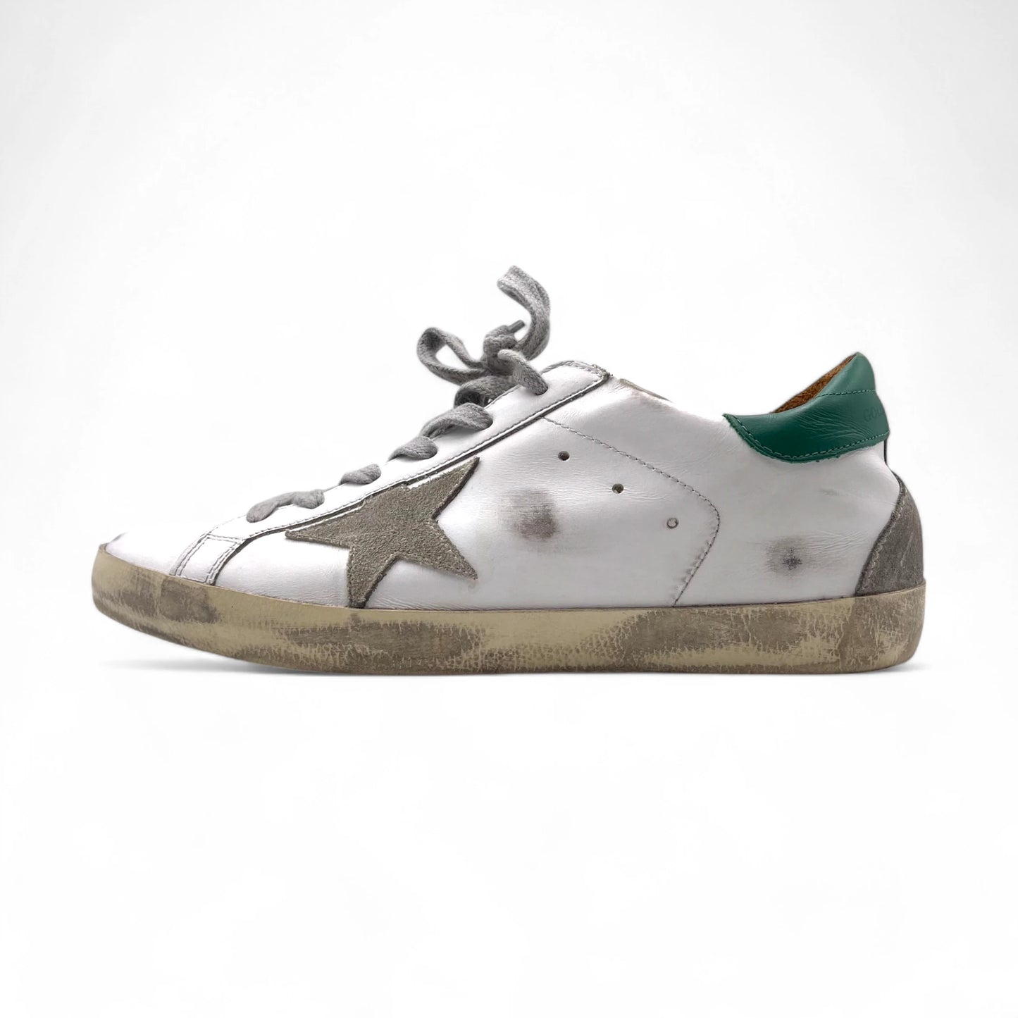 Golden Goose White Grey Star