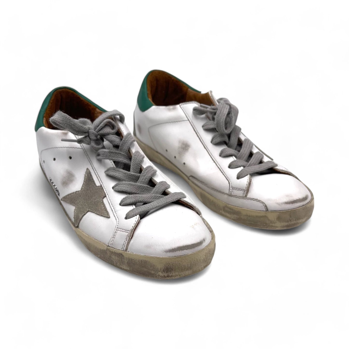 Golden Goose White Grey Star