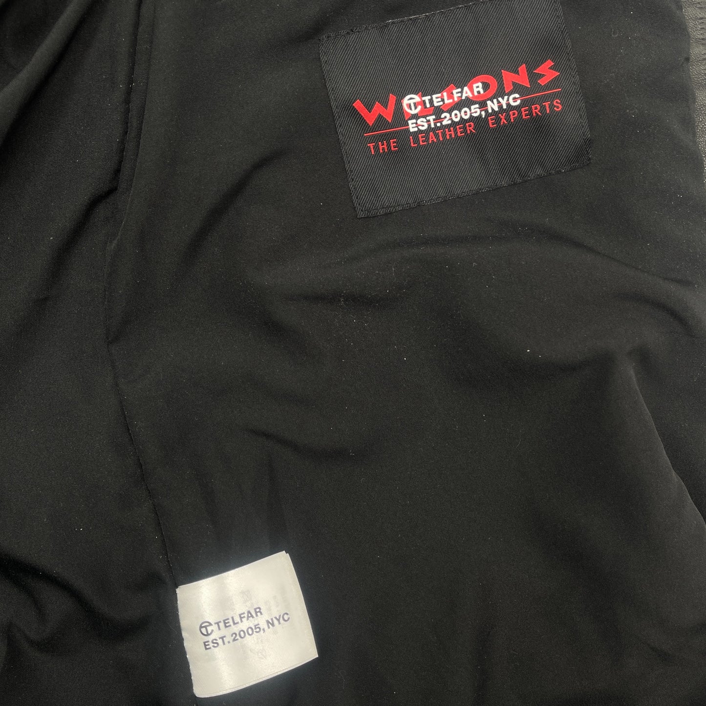 Telfar x Wilsons Leather Jacket