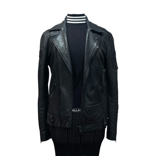 AllSaints Leather Biker Jacket