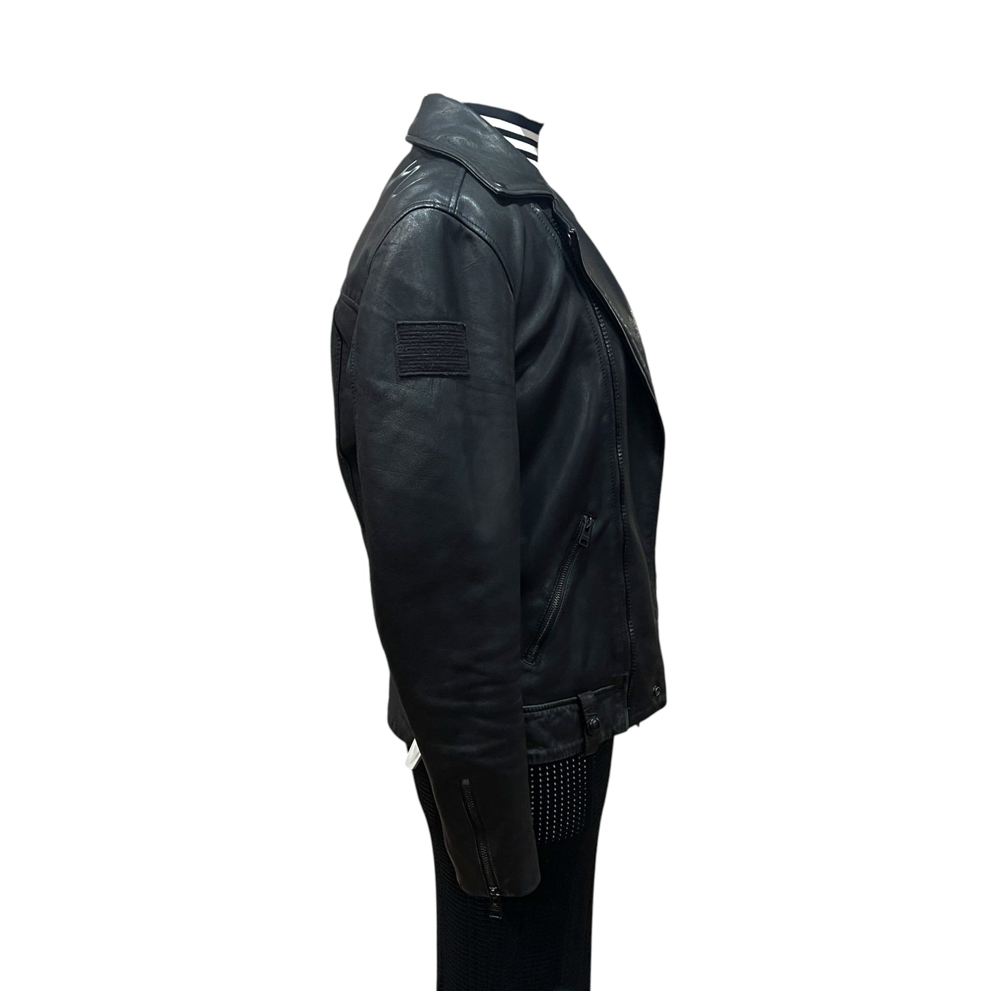 AllSaints Leather Biker Jacket