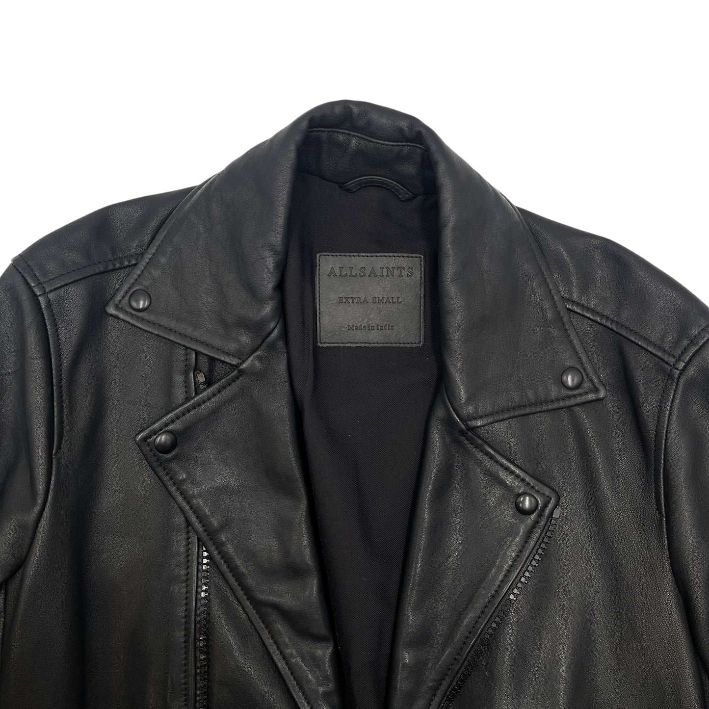 AllSaints Leather Biker Jacket