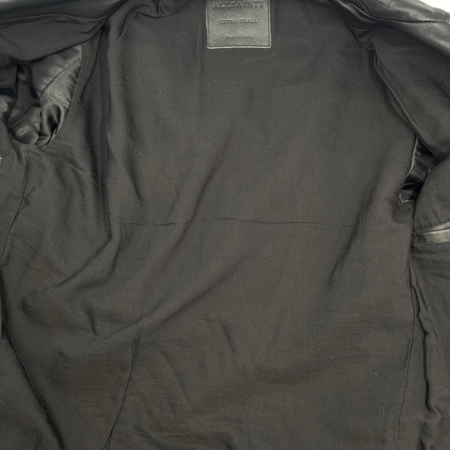 AllSaints Leather Biker Jacket