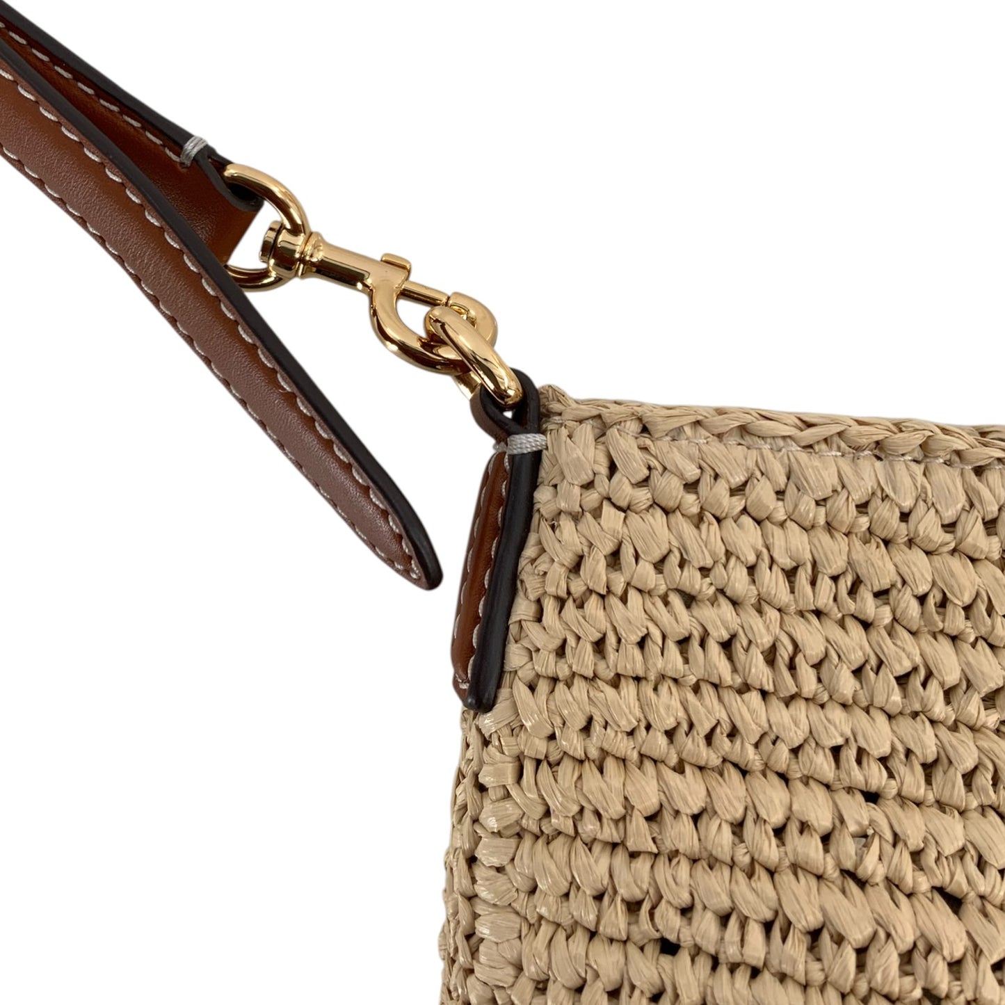 Tory Burch Raffia Crossbody Bag