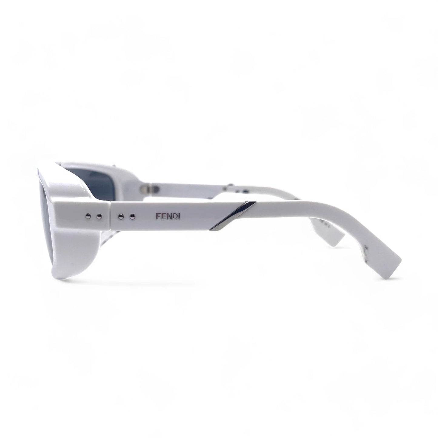 Fendi Zucca Lens White Goggles