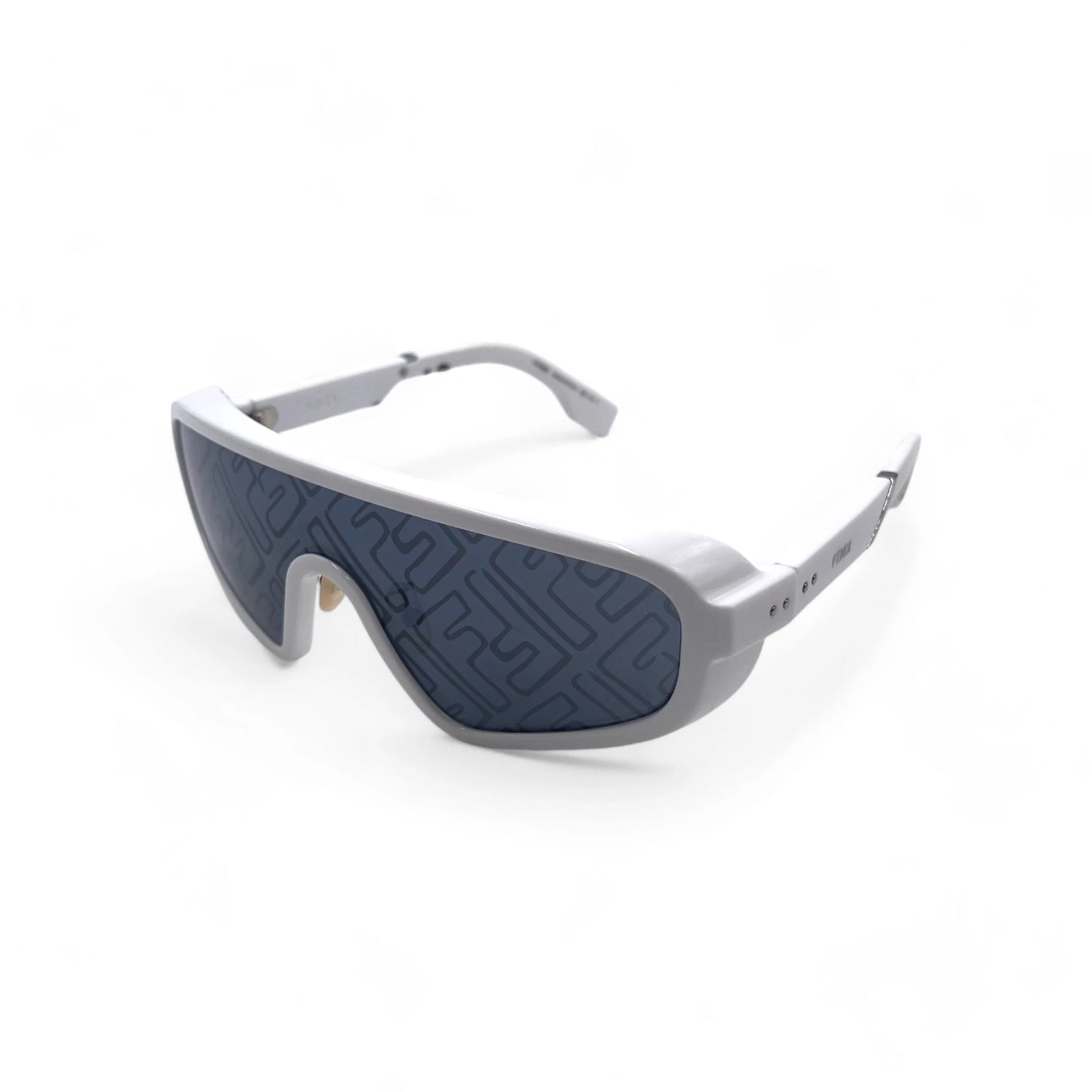 Fendi Zucca Lens White Goggles