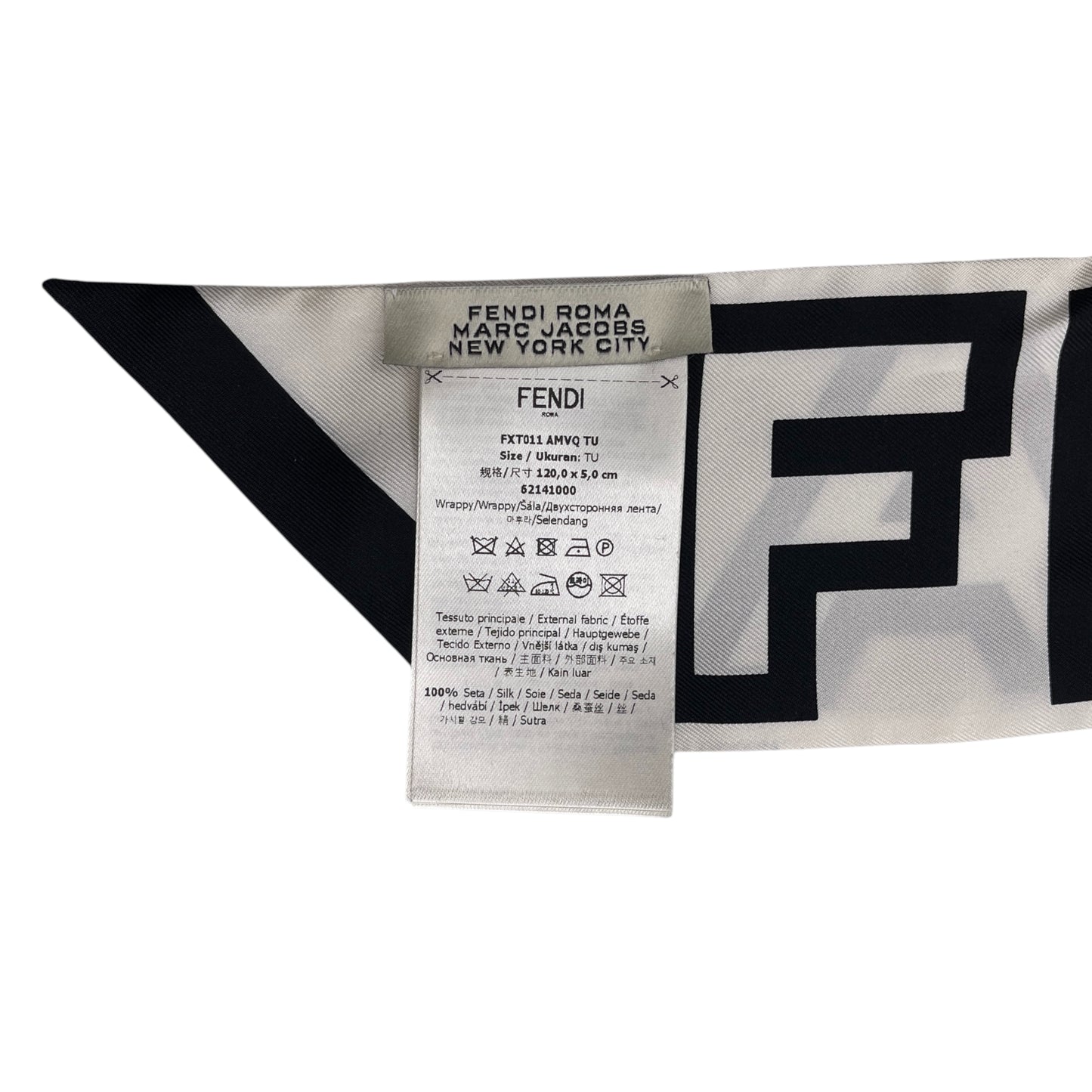 Fendi x Marc Jacobs Wrappy Silk Scarf