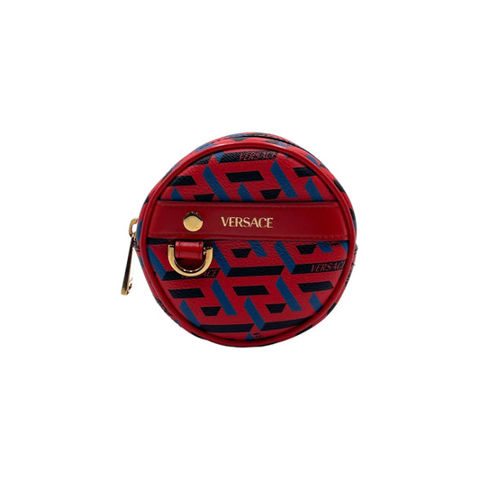 Versace La Greca Round Pouch