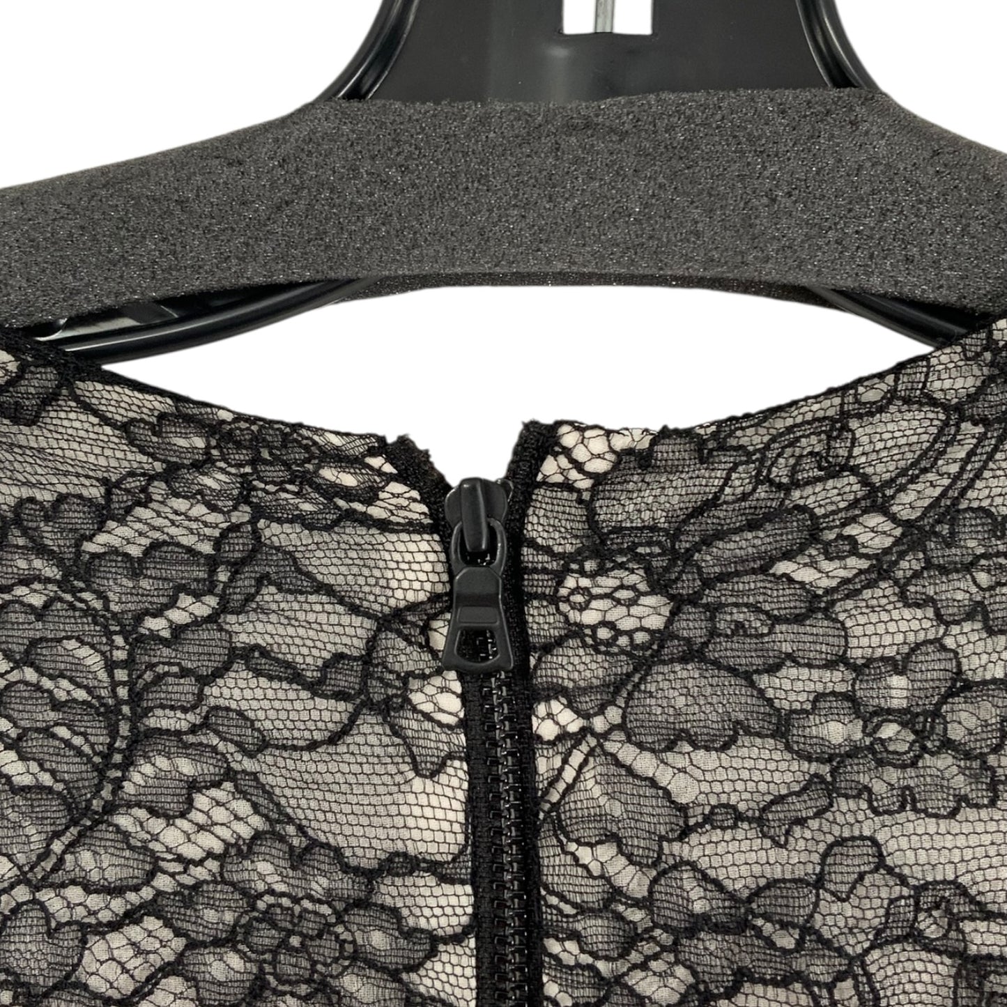 Alice + Olivia Paisley Print with Lace Detailing Maxi Dress