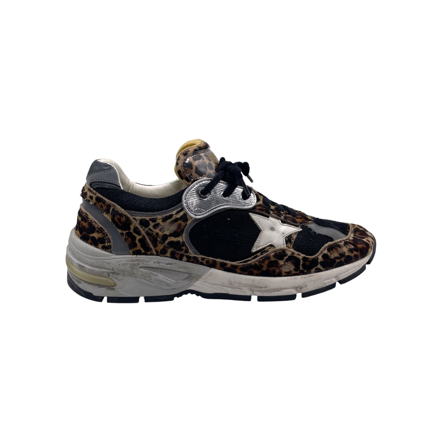 Golden Goose Dad-Star Leopard Snkr