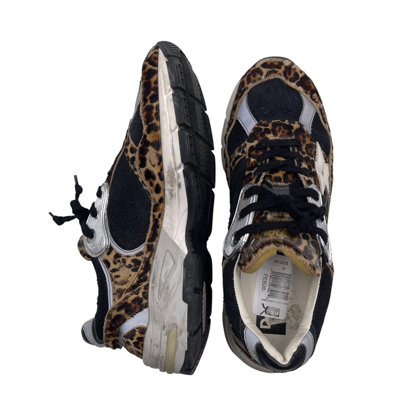 Golden Goose Dad-Star Leopard Snkr