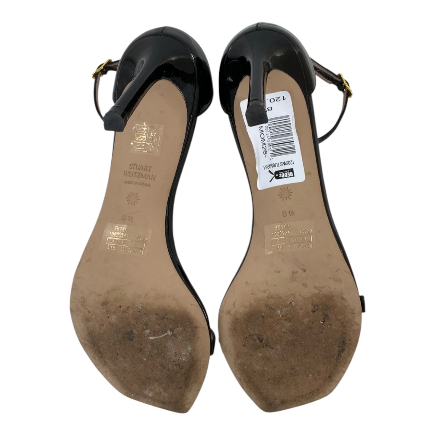 Stuart Weitzman Amelina 95 Patent Leather Heels