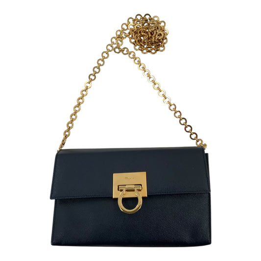 Salvatore Ferragamo Gancini Chain Shoulder Bag