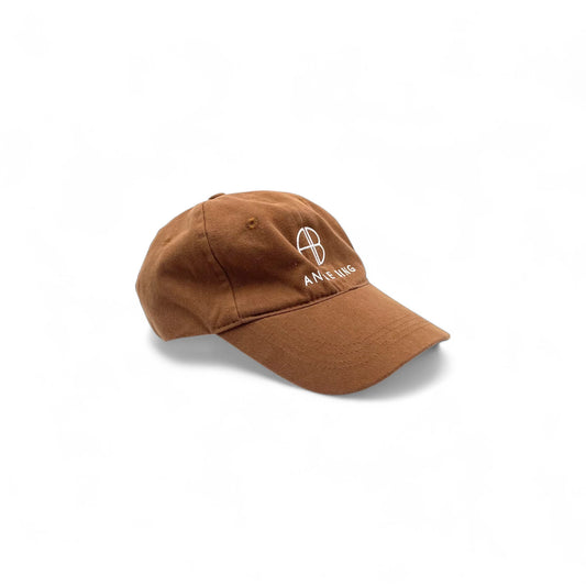 Anine Bing Embroidered Baseball Cap - Brown O/S