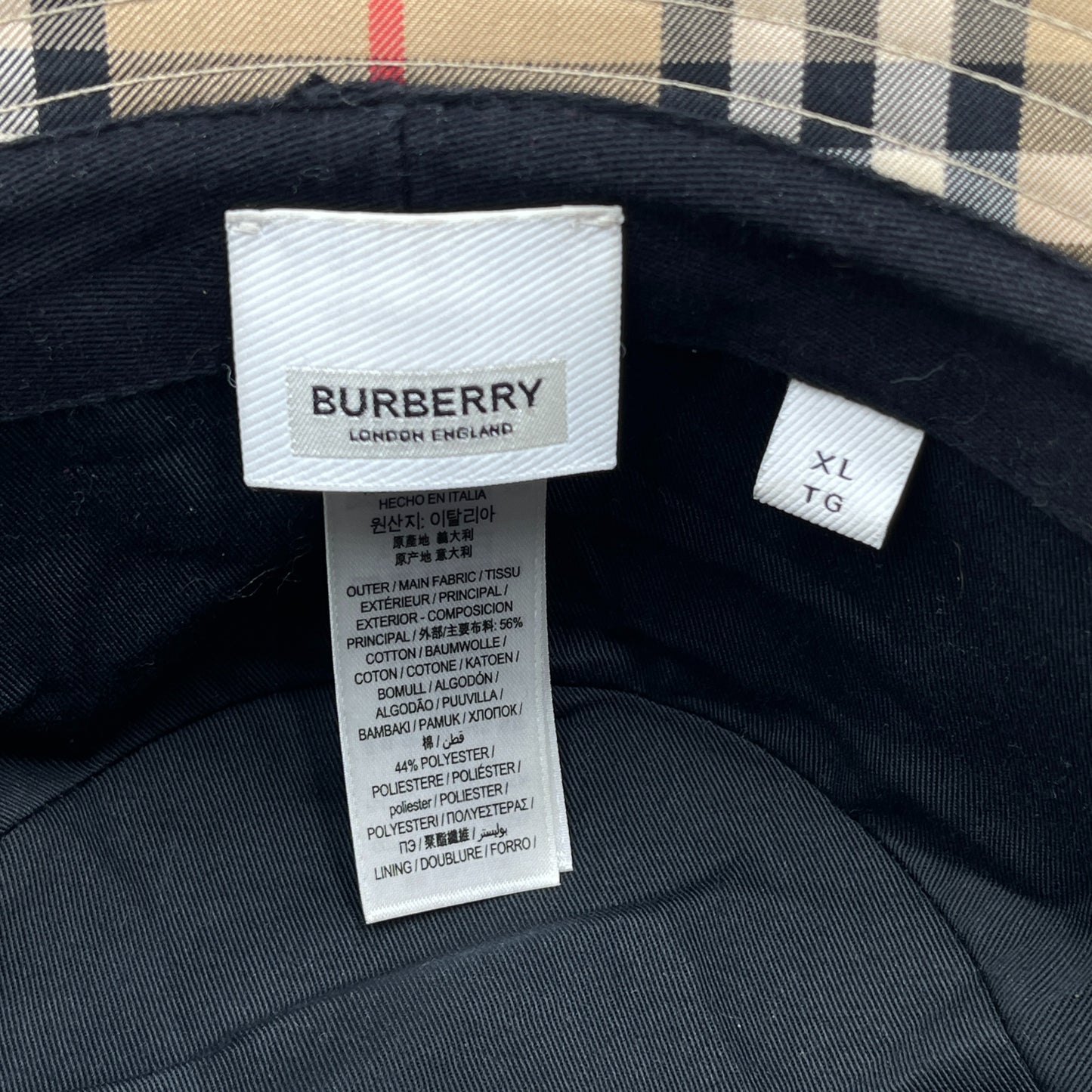Burberry Check Bucket Hat