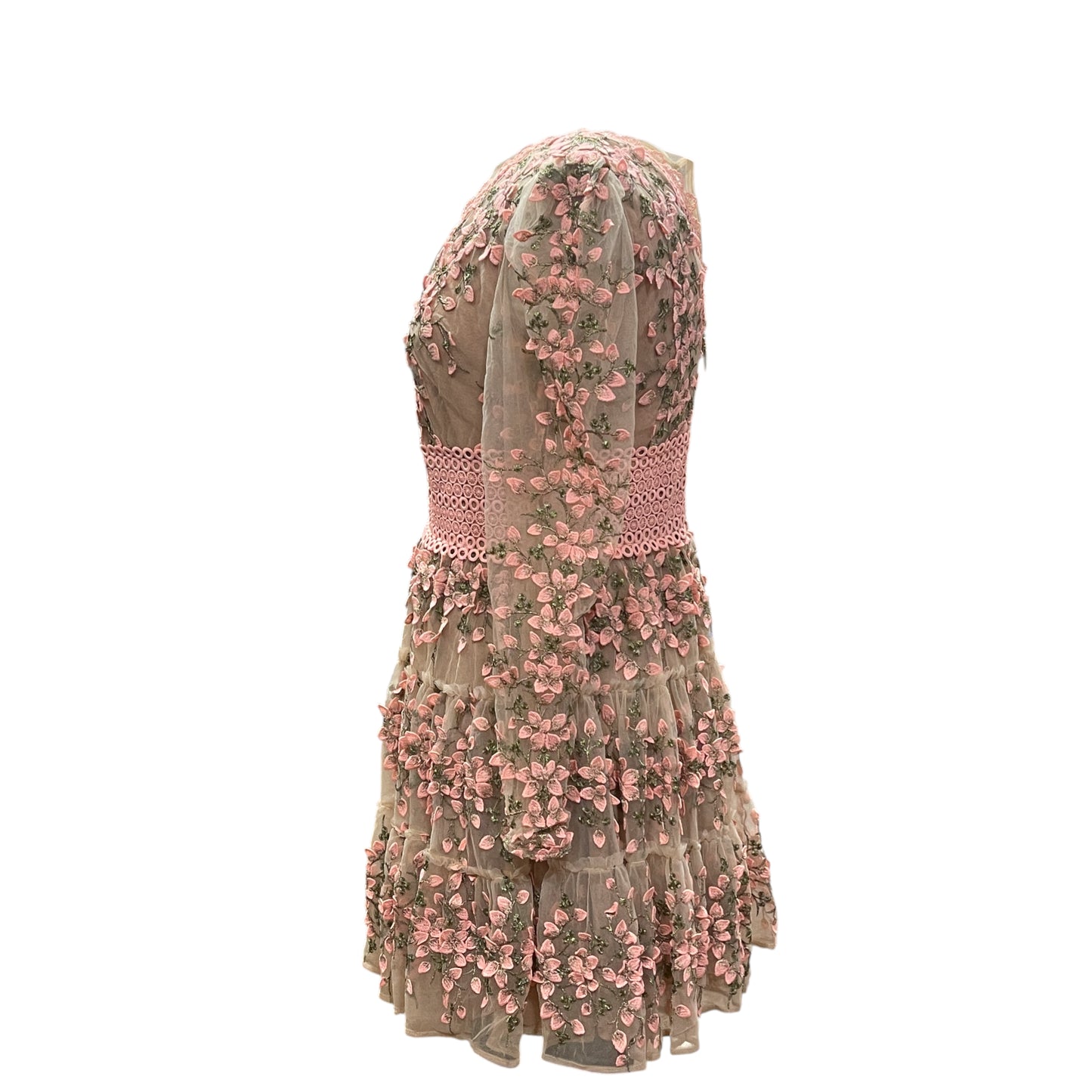 Bronx and Banco Megan Embroidered Mini Dress