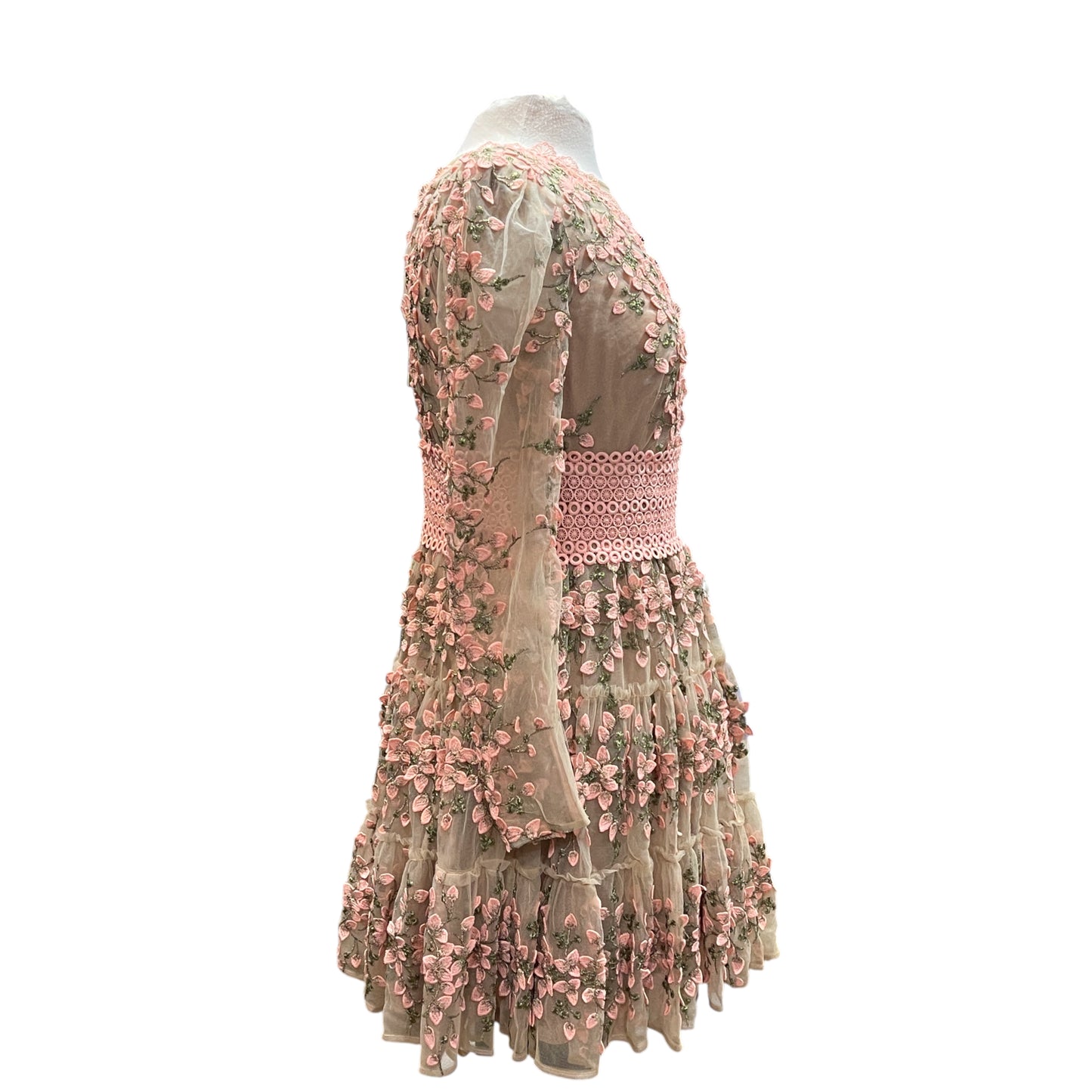 Bronx and Banco Megan Embroidered Mini Dress