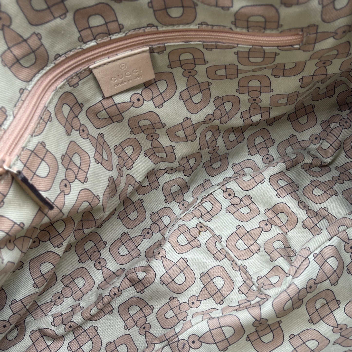 Gucci Guccissima Shoulder Tote Bag