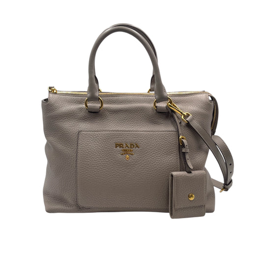 Prada Daino Leather Tote