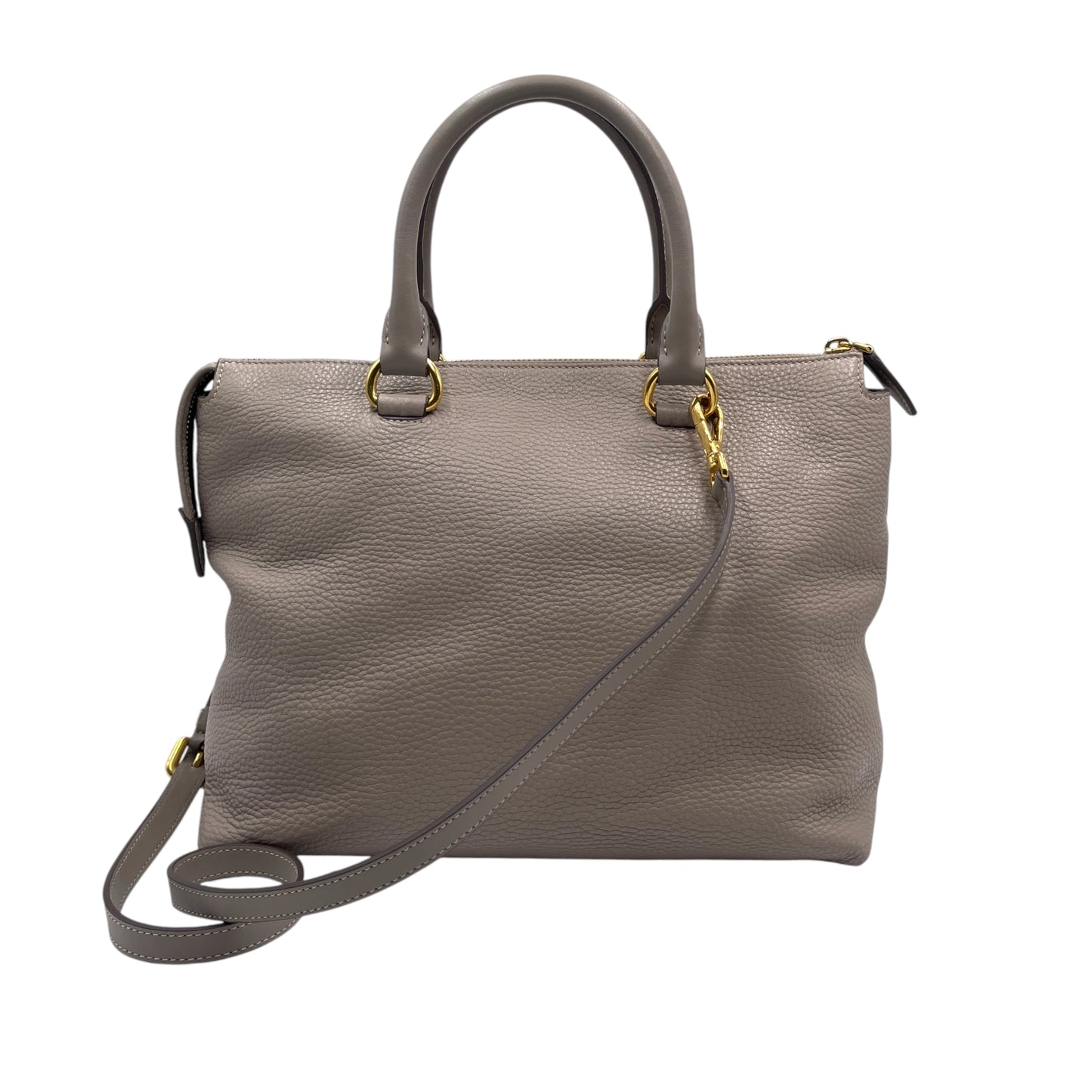 Prada Daino Leather Tote