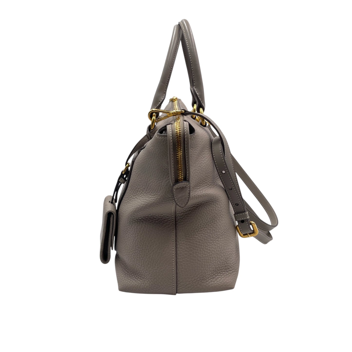 Prada Daino Leather Tote