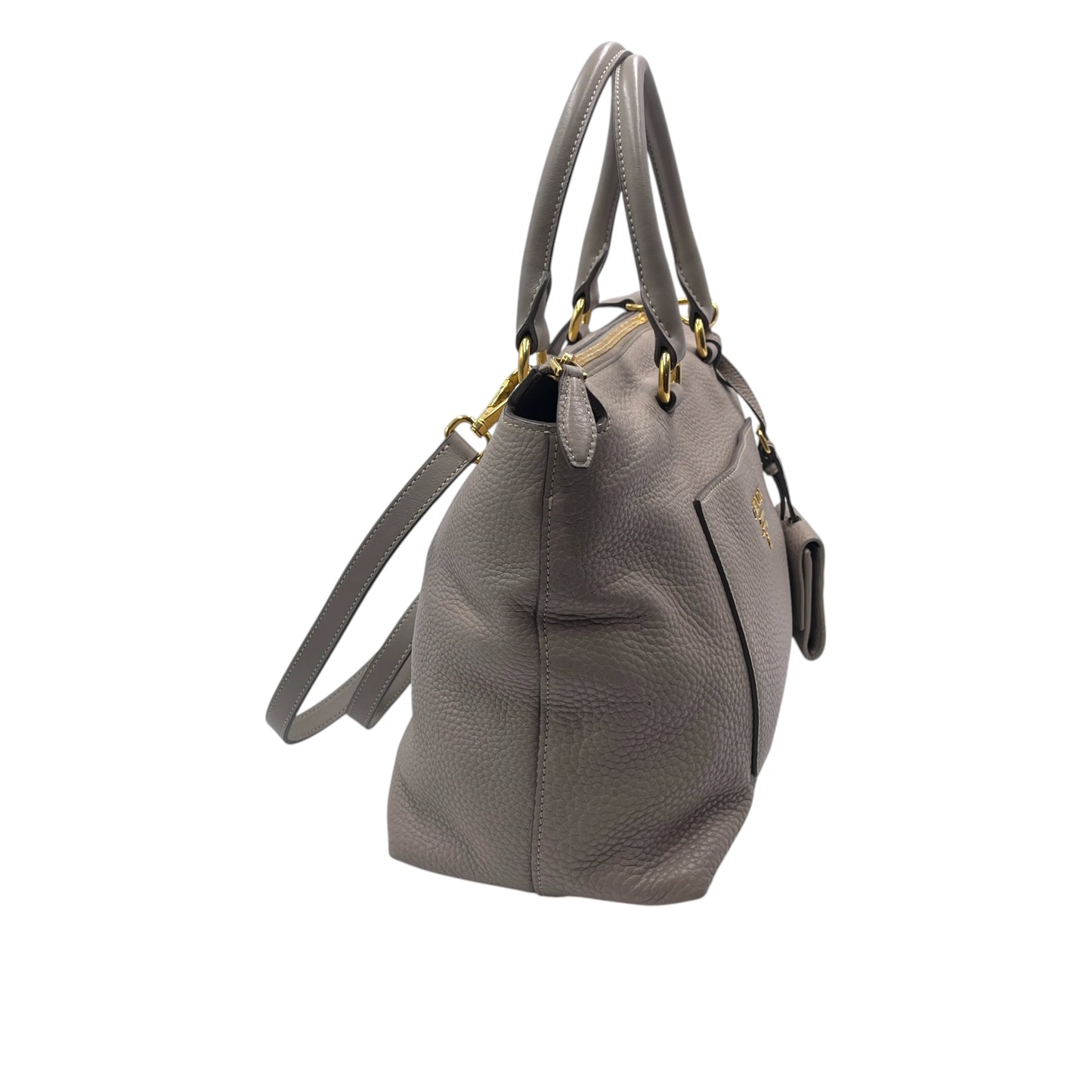 Prada Daino Leather Tote