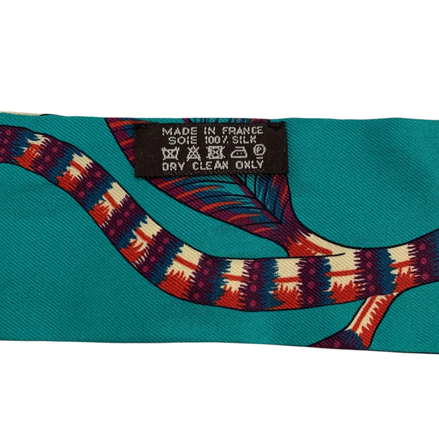 Hermes The Savana Silk Twilly Scarf