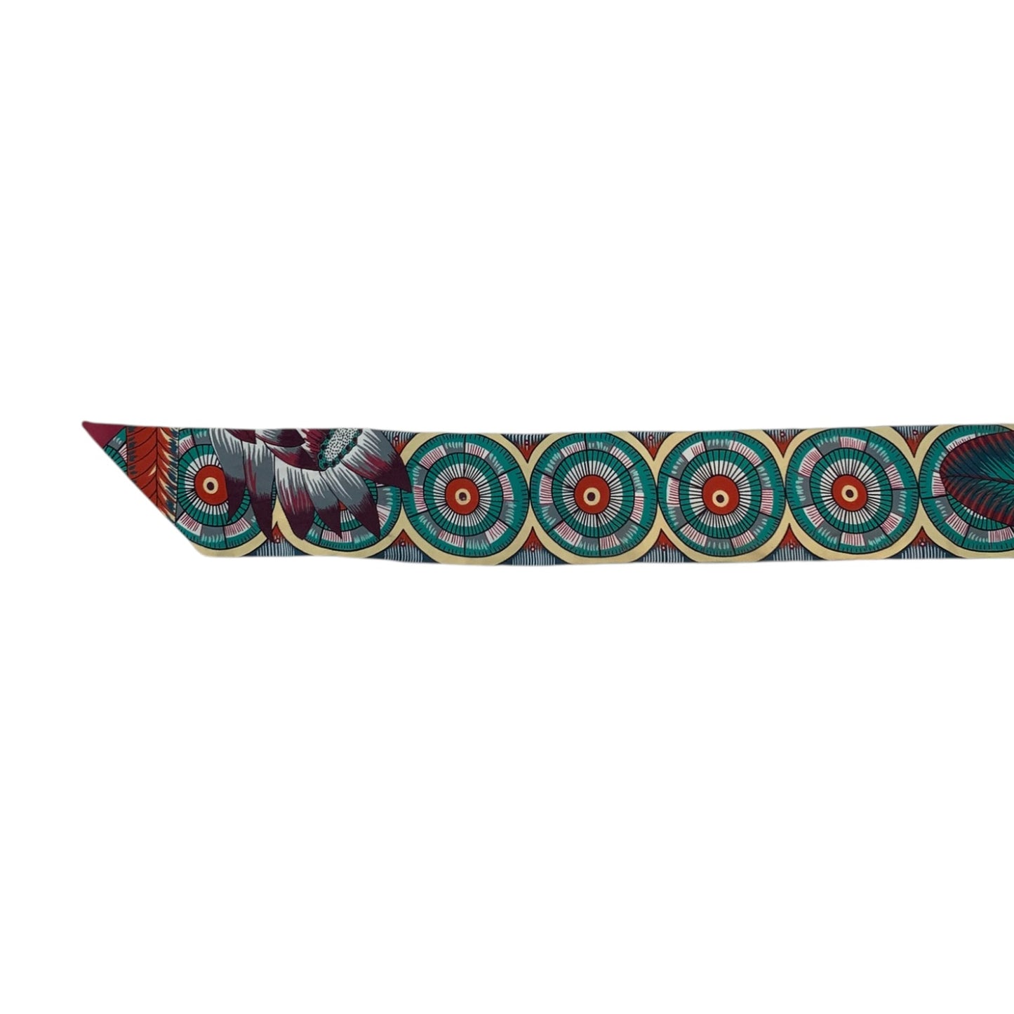 Hermes The Savana Silk Twilly Scarf