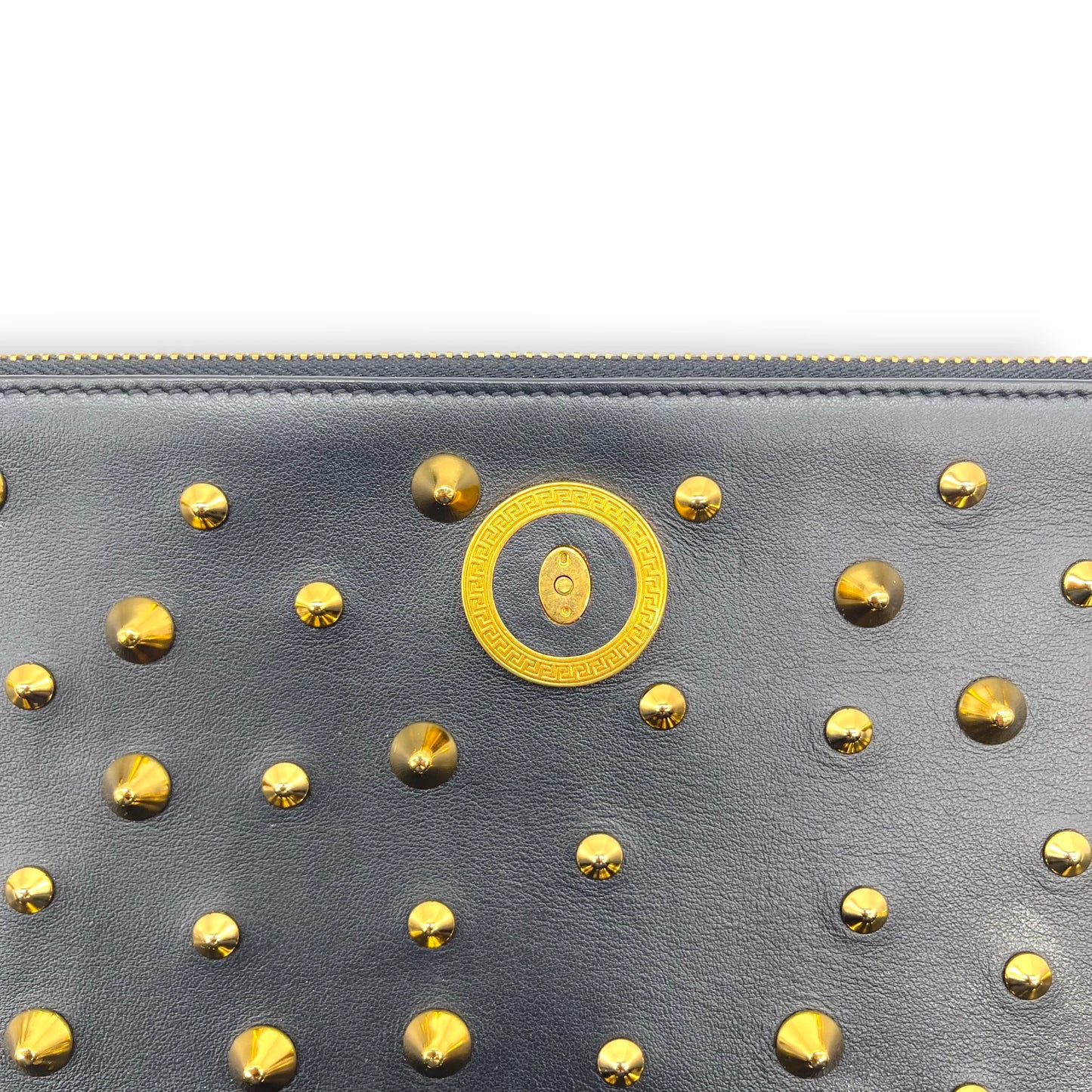 Versace Studded Clutch