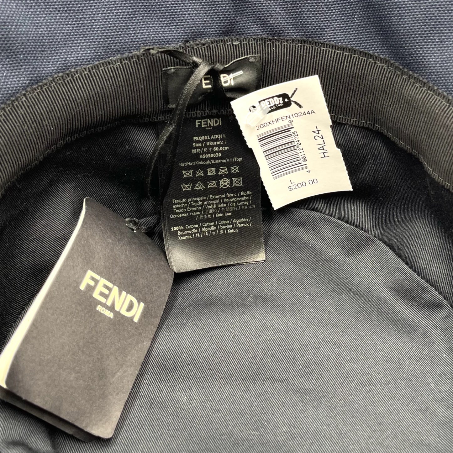 Fendi Gaberdine Bucket Hat