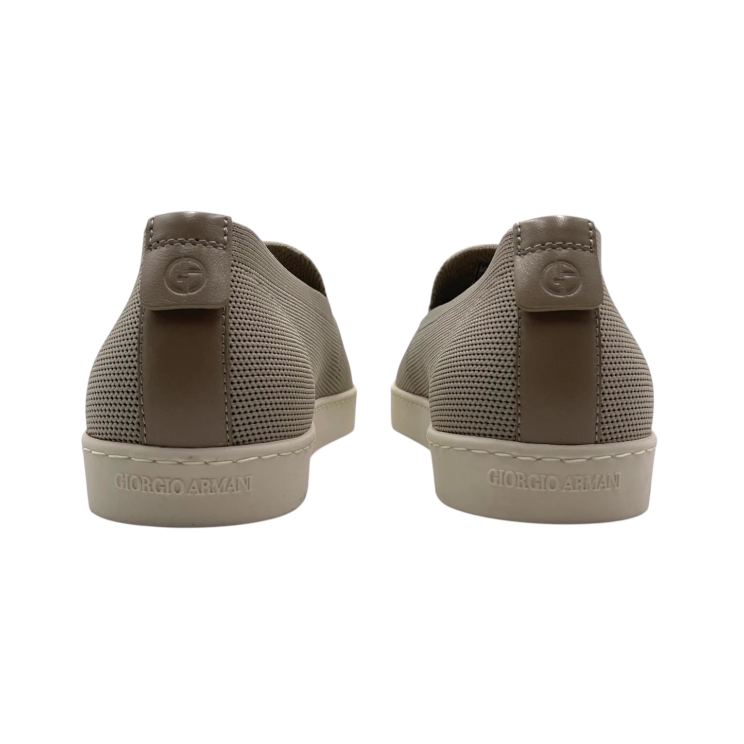 Giorgio Armani Knit Slip-On Snkr