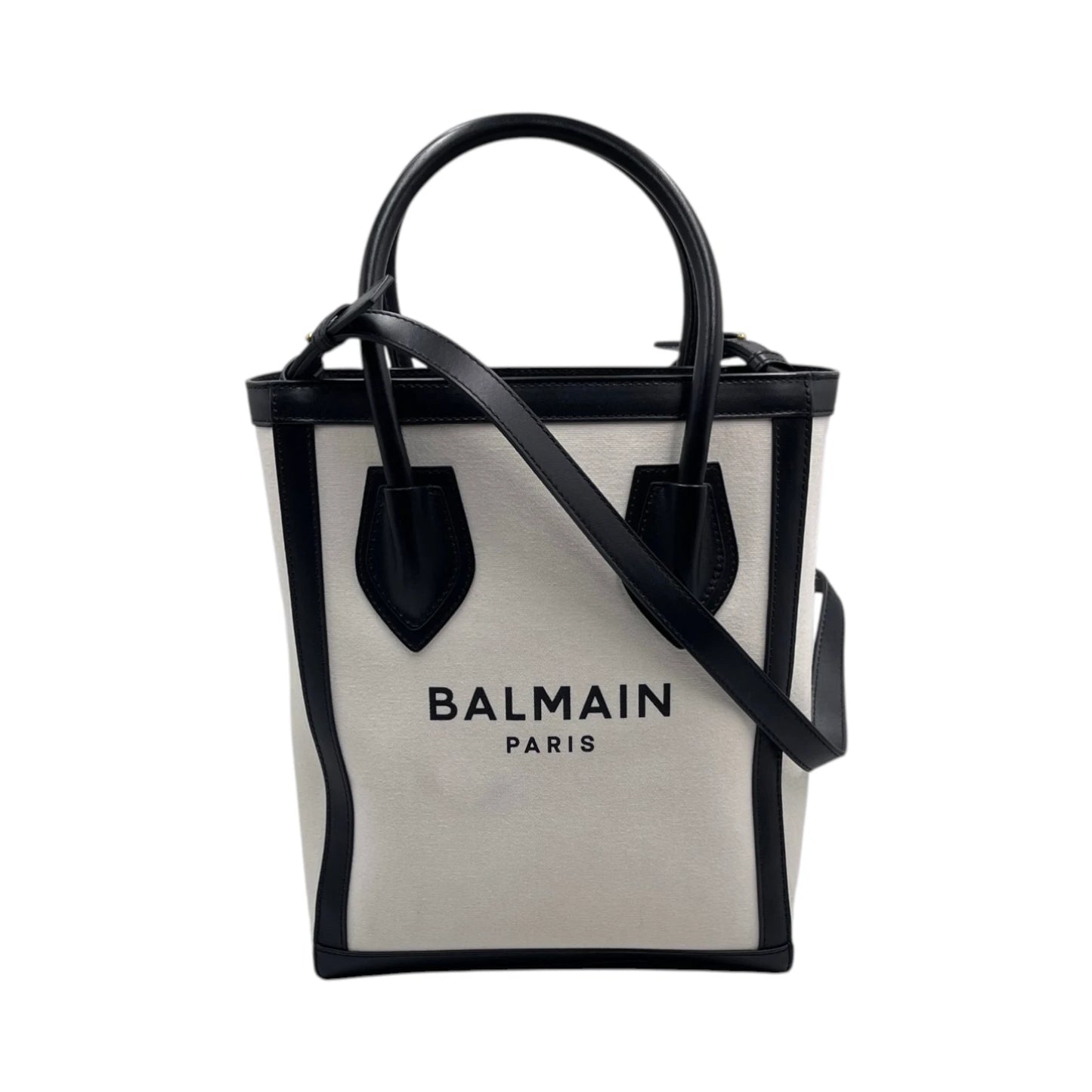 Balmain B-Army Canvas Tote