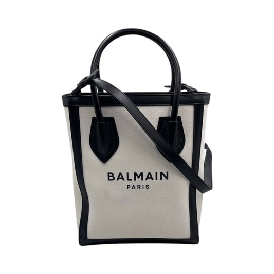 Balmain B-Army Canvas Tote