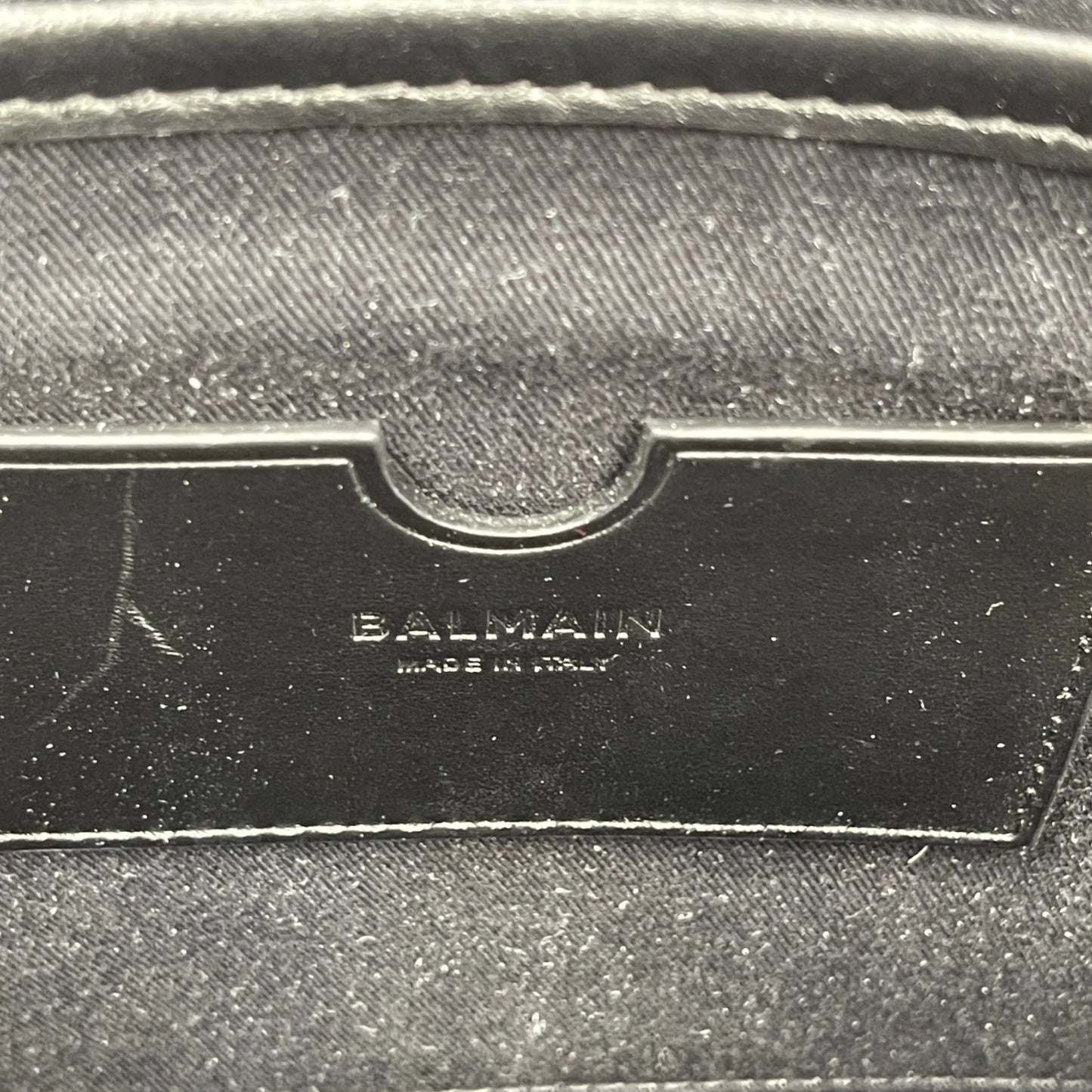 Balmain B-Army Canvas Tote