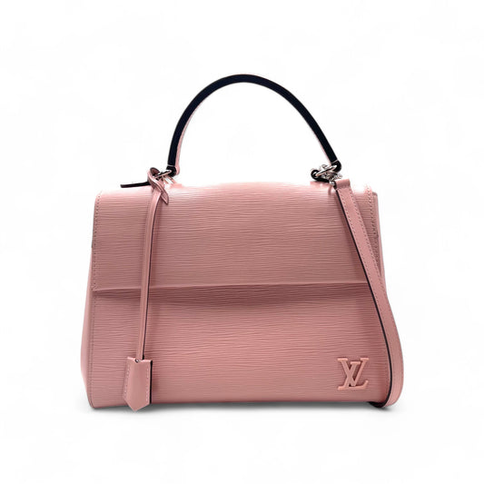 L.V. Pink Epi Leather Flap Bag