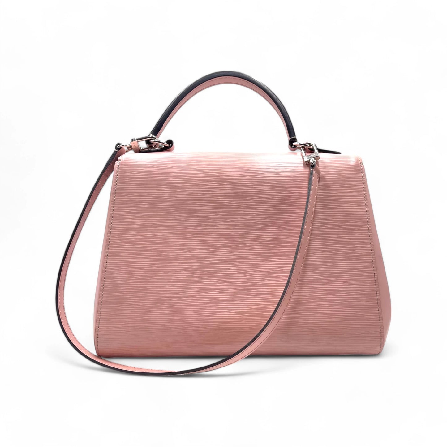 L.V. Pink Epi Leather Flap Bag