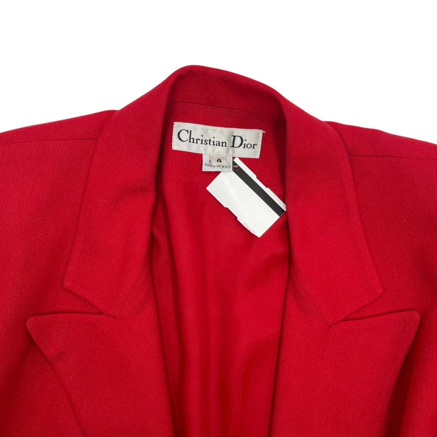 Christian Dior Red Blazer