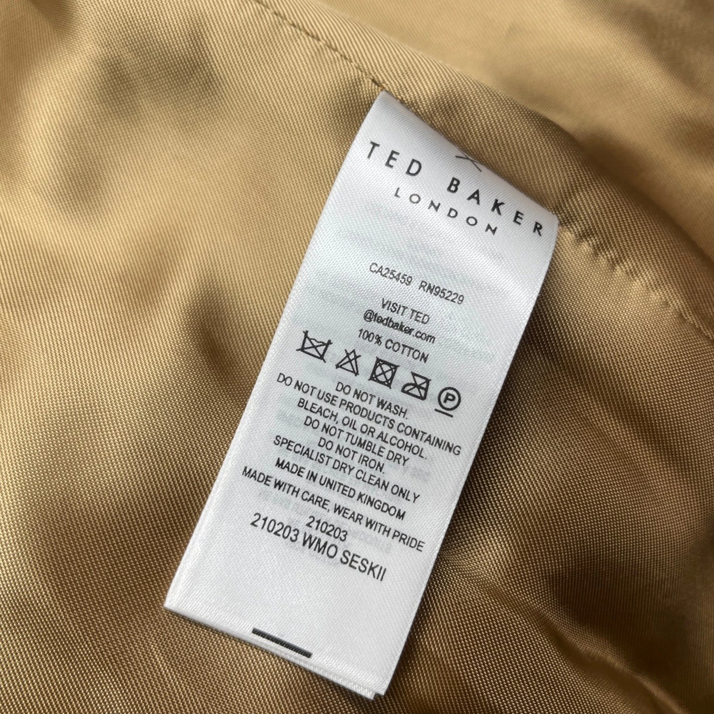 Ted Baker Cotton Trench Coat