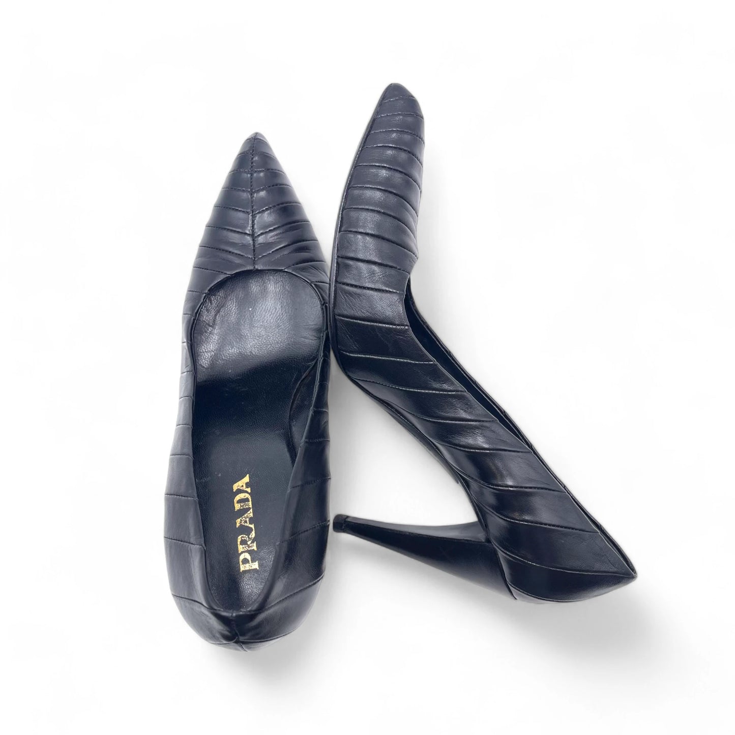 Prada Mited Point Toe Pump