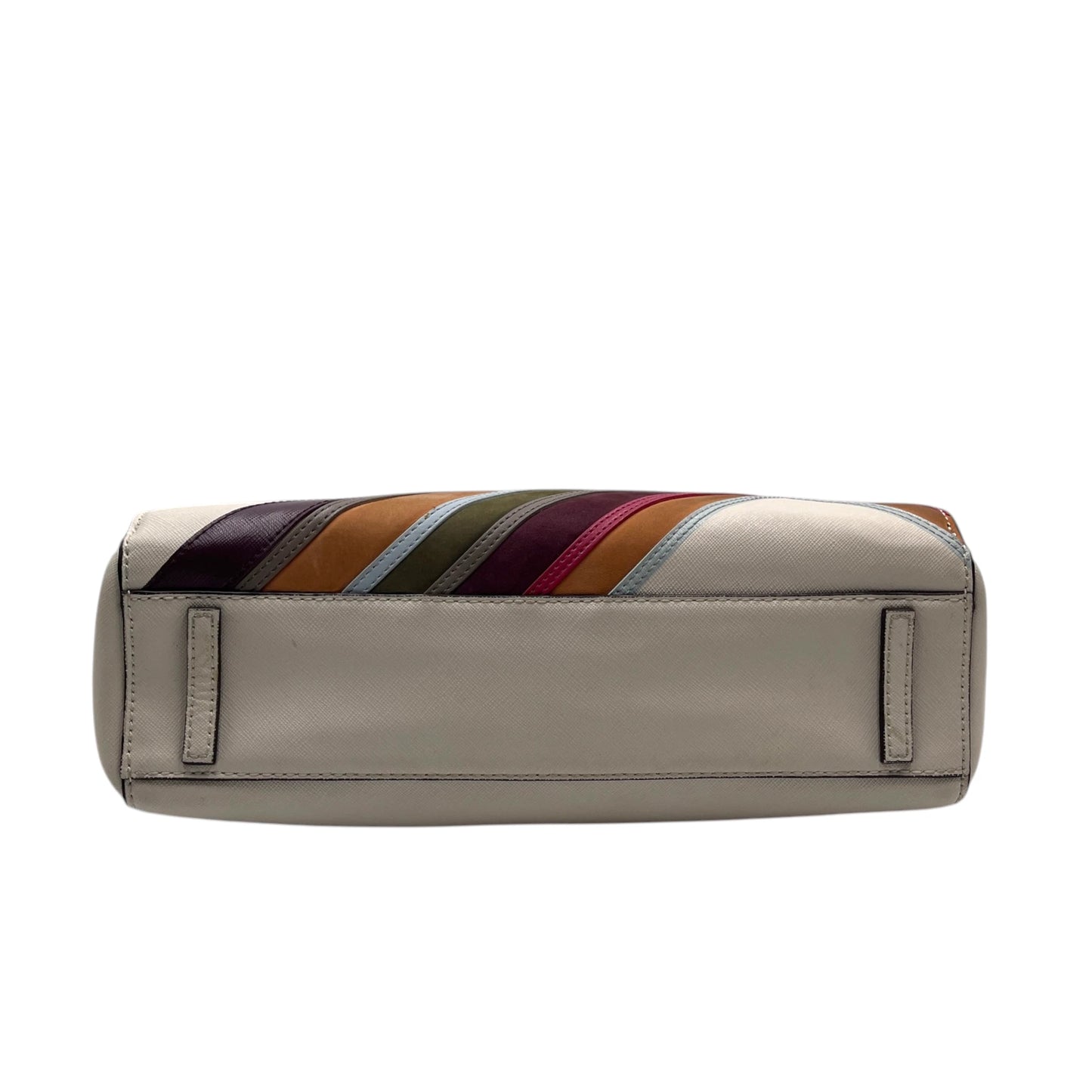 Tory Burch Multi-Stripe Zip Tote