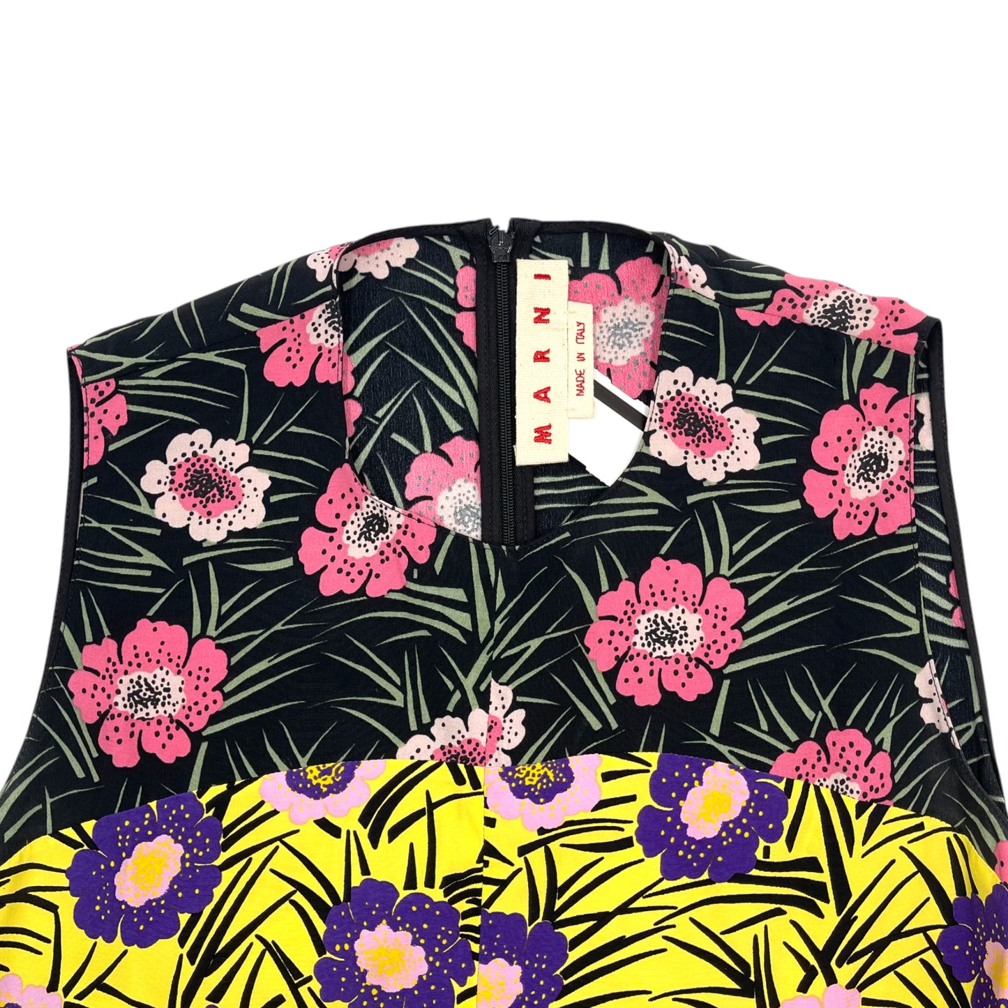 Marni Multicolor Floral Dress - 40