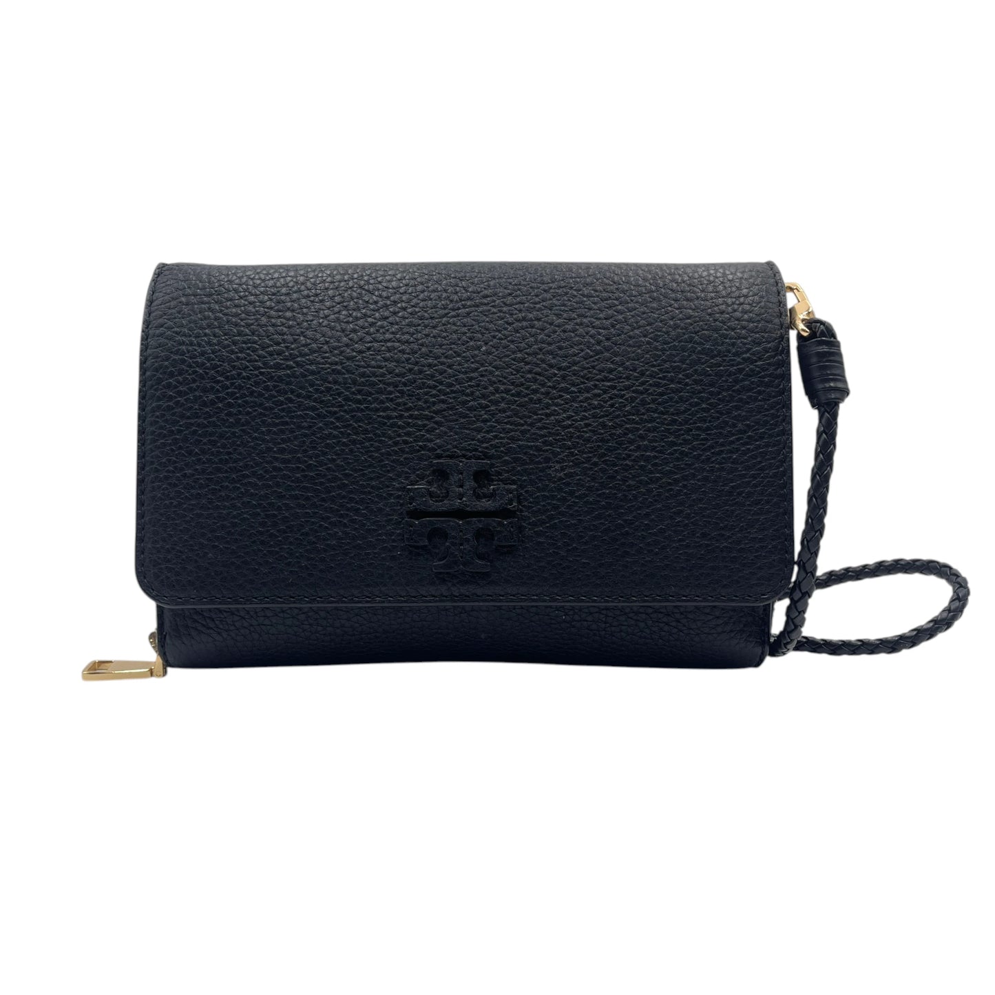 Tory Burch Pebble Leather Wallet Crossbody