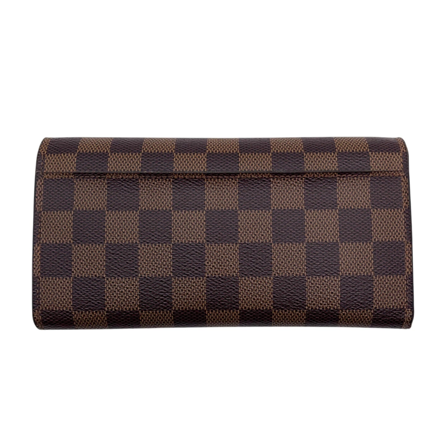 L.V Damier Ebene Sarah Wallet