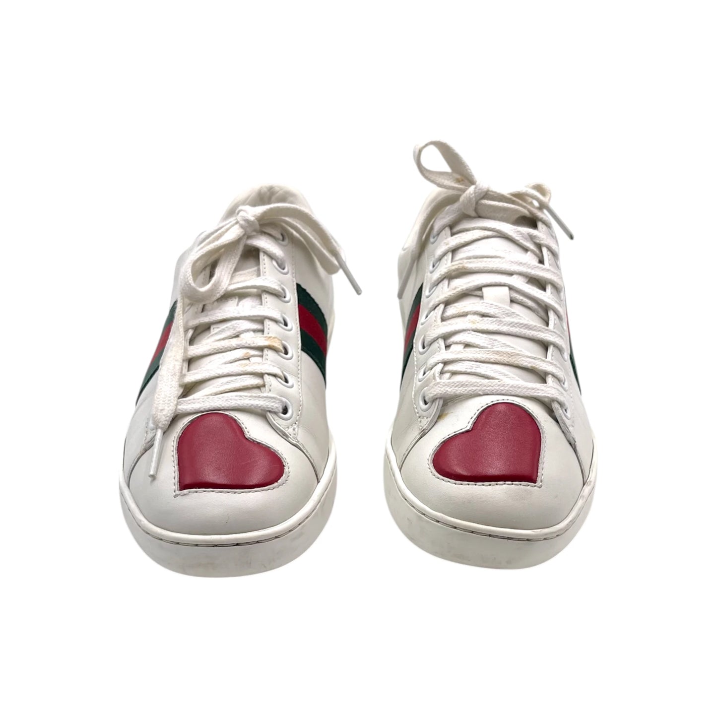 Gucci Ace Embroidered Hears Women's Snkr